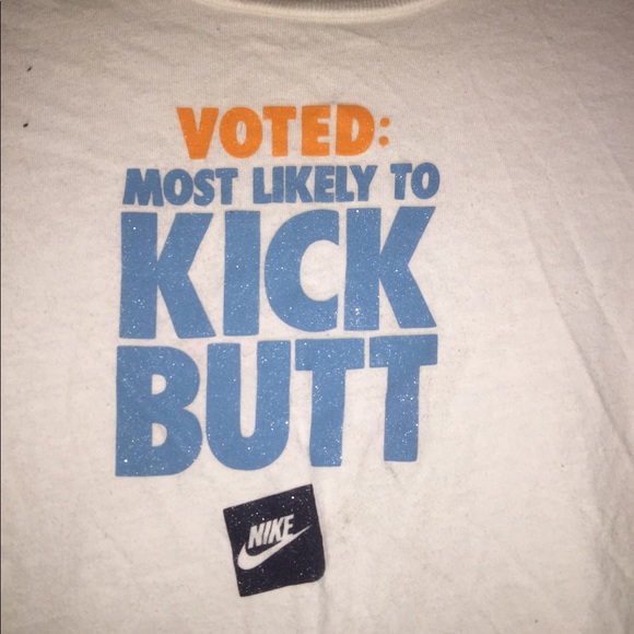 🍁🛍☑️🔶Nike Children’s Long Sleeve Tee🔵☑️ - Picture 2 of 4